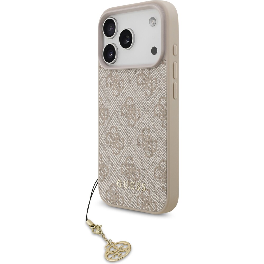 Guess-4G-Charm-kryt-iPhone-17-Pro-ruzovy