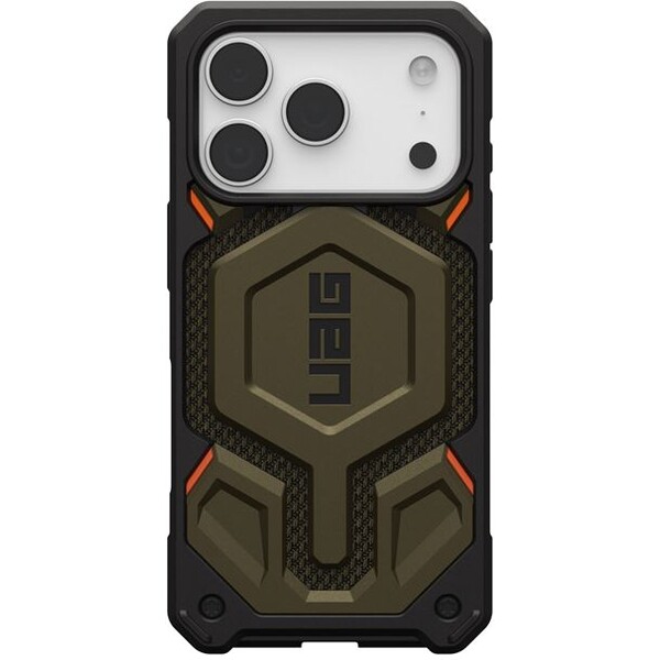 UAG-Monarch-Pro-MagSafe-Kevlar-kryt-iPhone-17-Pro-zeleny