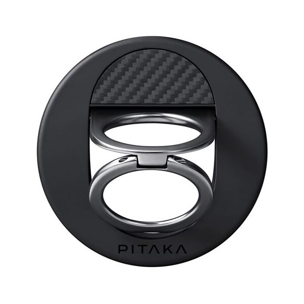 Pitaka-MagEZ-Grip-3-MagSafe-drzak-stojanek-na-telefon-Black-grey