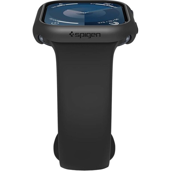 Spigen-Thin-Fit-pouzdro-Apple-Watch-10-11-46mm-cerne