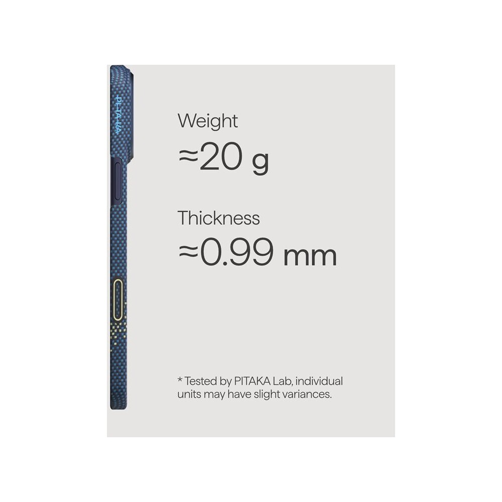 Pitaka-Ultra-Slim-Case-MagSafe-kryt-iPhone-17-Pro-Max-Milky-way-galaxy