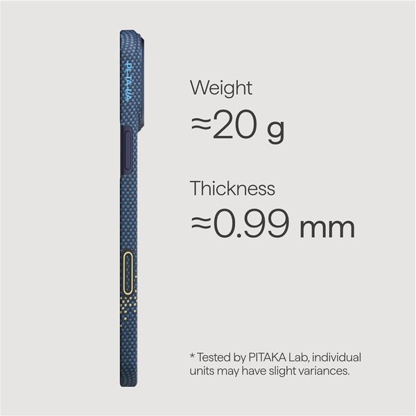 Pitaka-Ultra-Slim-Case-MagSafe-kryt-iPhone-17-Pro-Max-Milky-way-galaxy