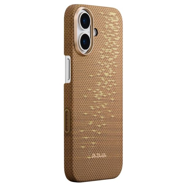 Pitaka-Ultra-Slim-Case-MagSafe-kryt-iPhone-17-Golden-Glint
