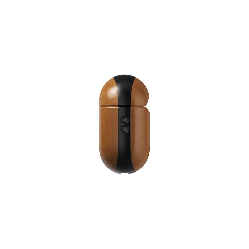 Nomad-Modern-Leather-pouzdro-Apple-Airpods-4-hnede