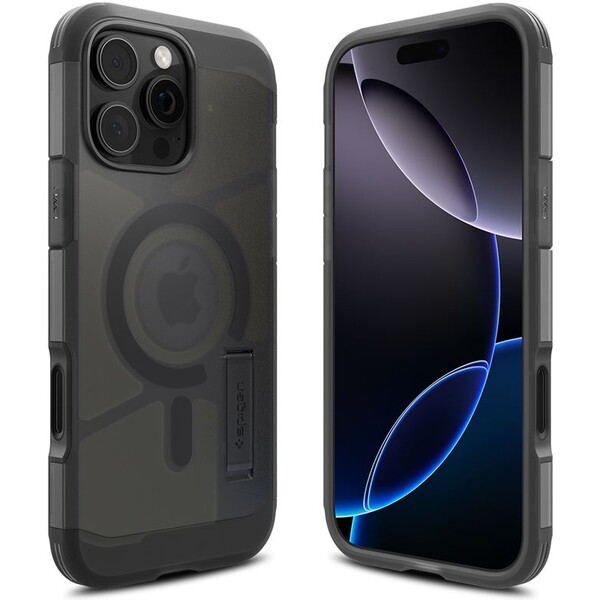 Spigen-Tough-Armor-T-MagSafe-kryt-iPhone-16-Pro-cerny