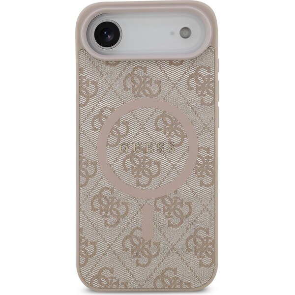 Guess-PU-Leather-4G-Colored-Ring-MagSafe-Zadni-Kryt-pro-iPhone-Air-ruzovy