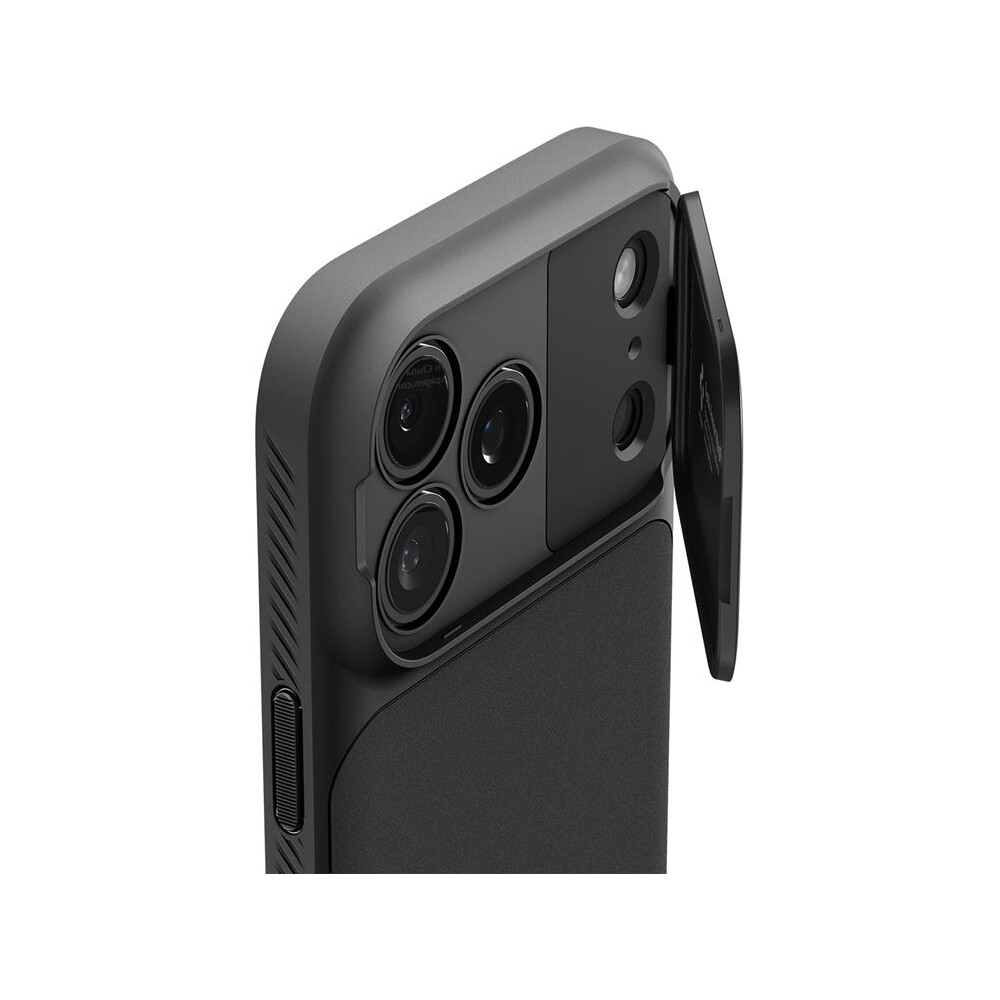 Spigen-Optik-Armor-MagSafe-kryt-iPhone-17-Pro-black