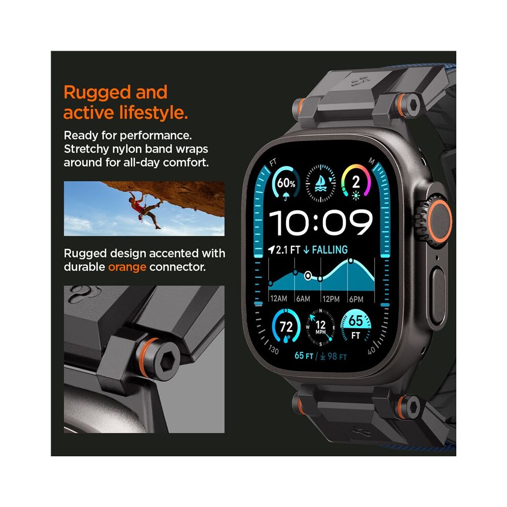 Spigen-DuraPro-Armor-reminek-Apple-Watch-Ultra-49-46-45-44-42mm-namorne-modry