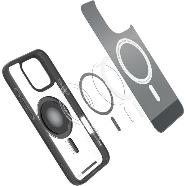 Spigen-Ultra-Hybrid-MagSafe-kryt-iPhone-16-Pro-classic-black