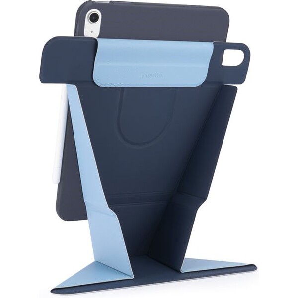 Pipetto-Origami-No6-Stand-pouzdro-iPad-Air-11-2026-2025-2024-iPad-Air-10-9-2022-tmave-modre