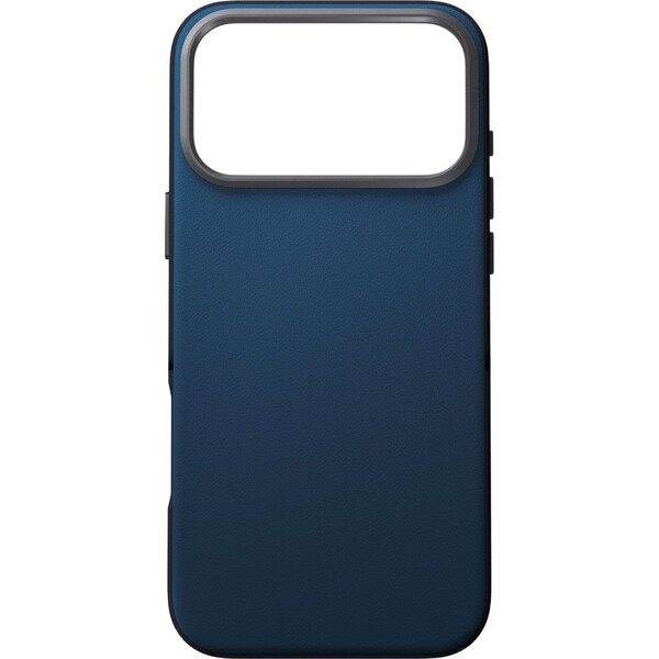 UNIQ-Lyden-DS-Premium-Leatherette-MagClick-MagSafe-kryt-iPhone-17-Pro-Max-Steel-Blue