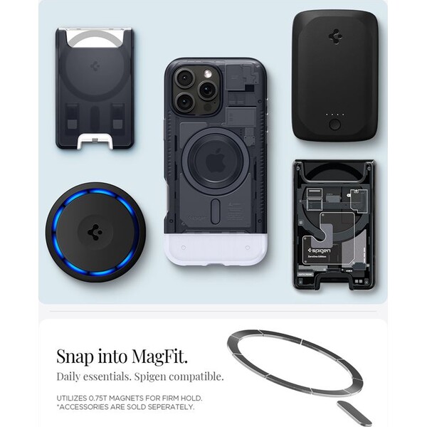 Spigen-Classic-C1-MagSafe-kryt-iPhone-16-Pro-graphite