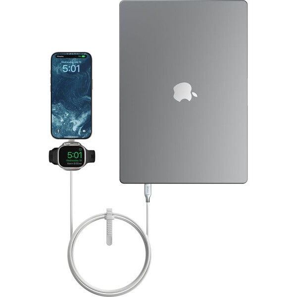 Nomad-Universal-Cable-for-Apple-Watch-USB-C-100W-1-5m-bily