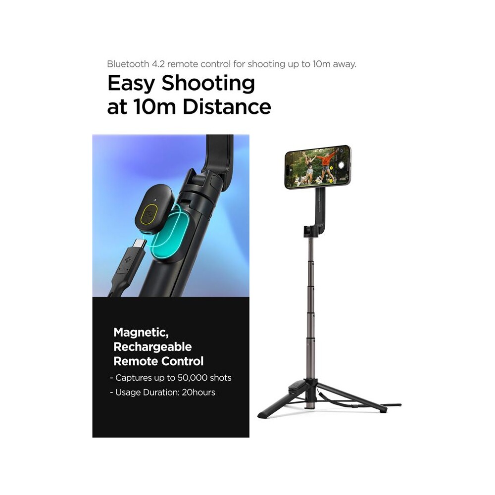 Spigen-MagSafe-Tripod-Selfie-Stick-cerna