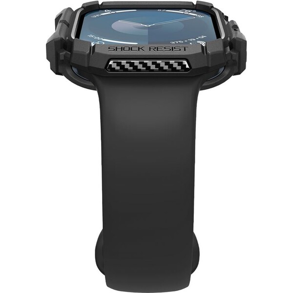 Spigen-Rugged-Armor-kryt-pro-Apple-Watch-10-11-42mm-matne-cerny