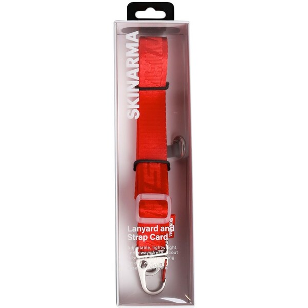 SKINARMA-Scout-Universal-Lanyard-popruh-cerveny