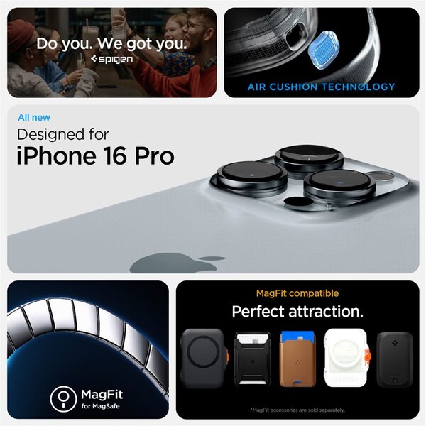 Spigen-Tough-Armor-T-MagSafe-kryt-iPhone-16-Pro-cerny
