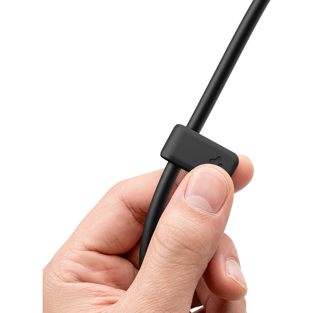 Spigen-Magnetic-Cable-Holder-magneticky-organizer-cerny
