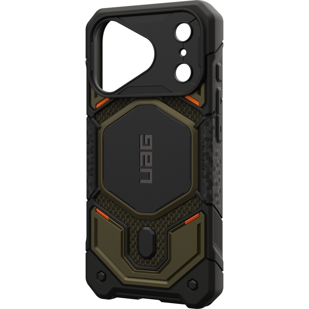 UAG-Monarch-Pro-MagSafe-Kevlar-kryt-iPhone-18-Pro-17-Pro-zeleny