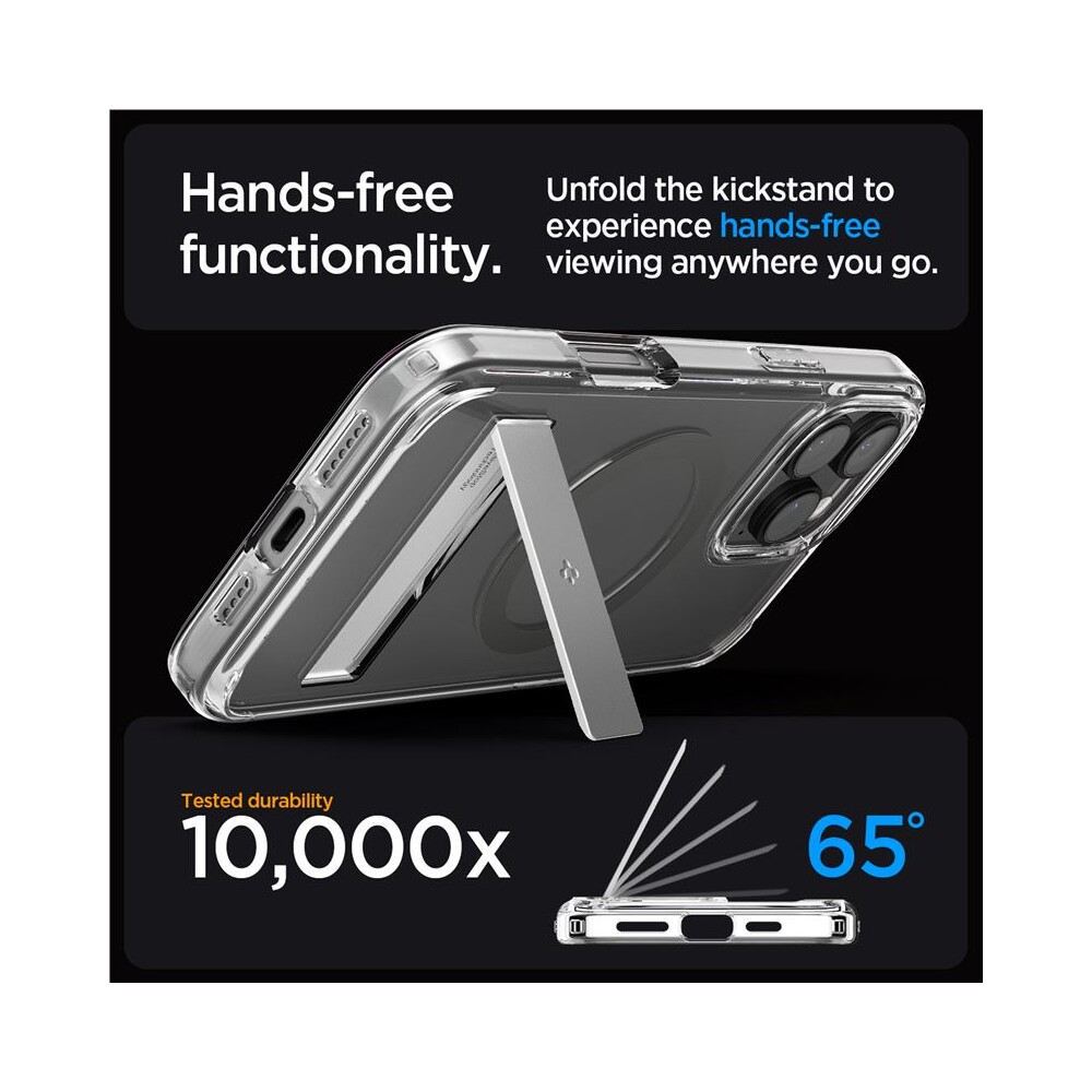 Spigen-Ultra-Hybrid-S-MagSafe-kryt-iPhone-16-Pro-graphite