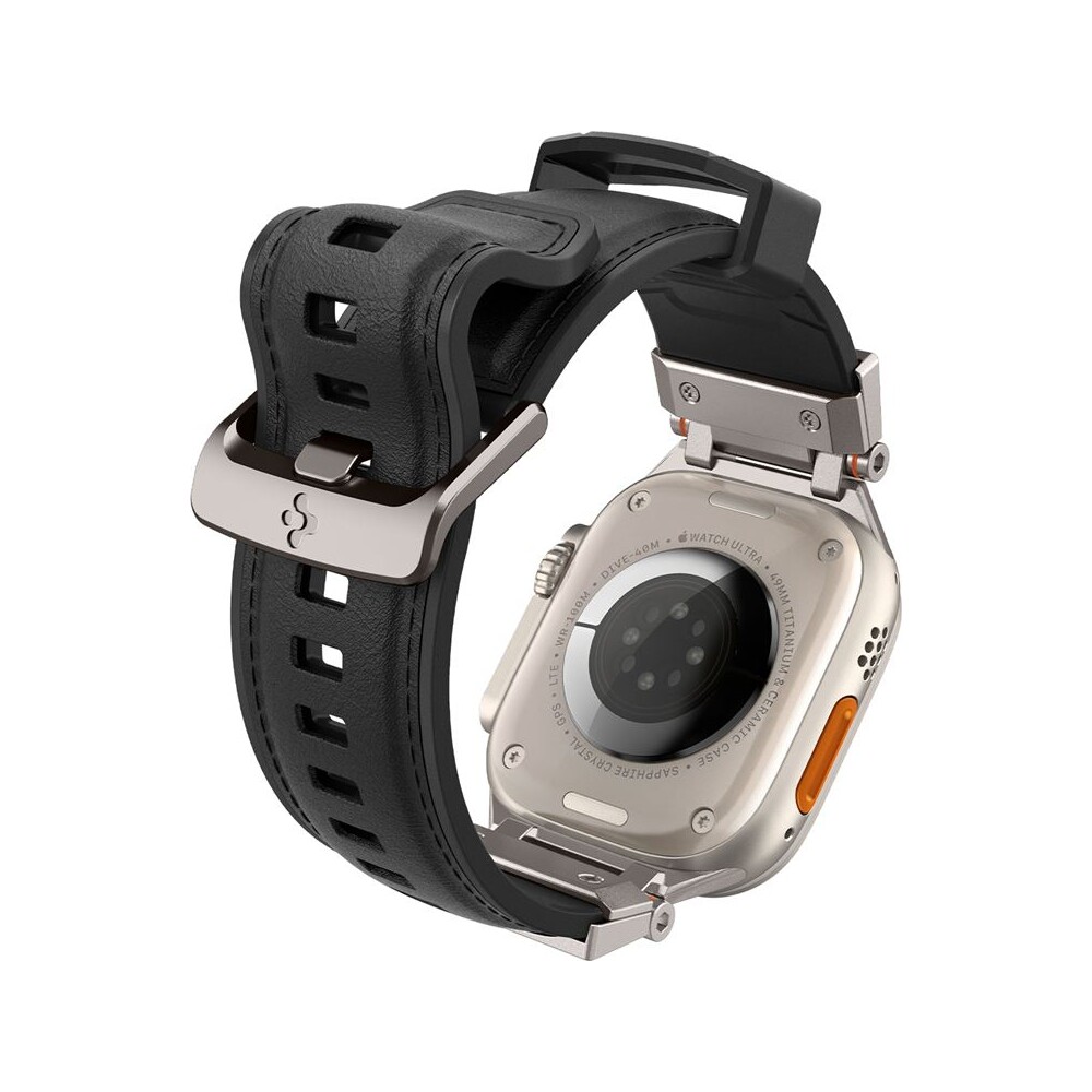 Spigen-DuraPro-Armor-PU-reminek-Apple-Watch-Ultra-49-45-44-42mm-cerny