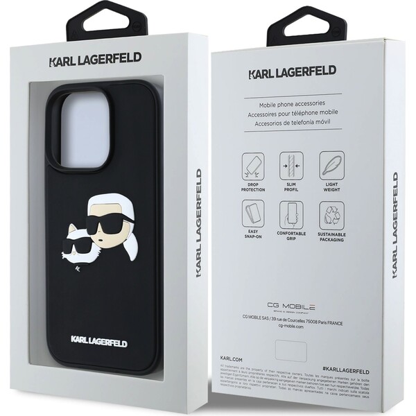 Karl-Lagerfeld-3D-Rubber-Double-Heads-kryt-iPhone-16-Pro-cerny