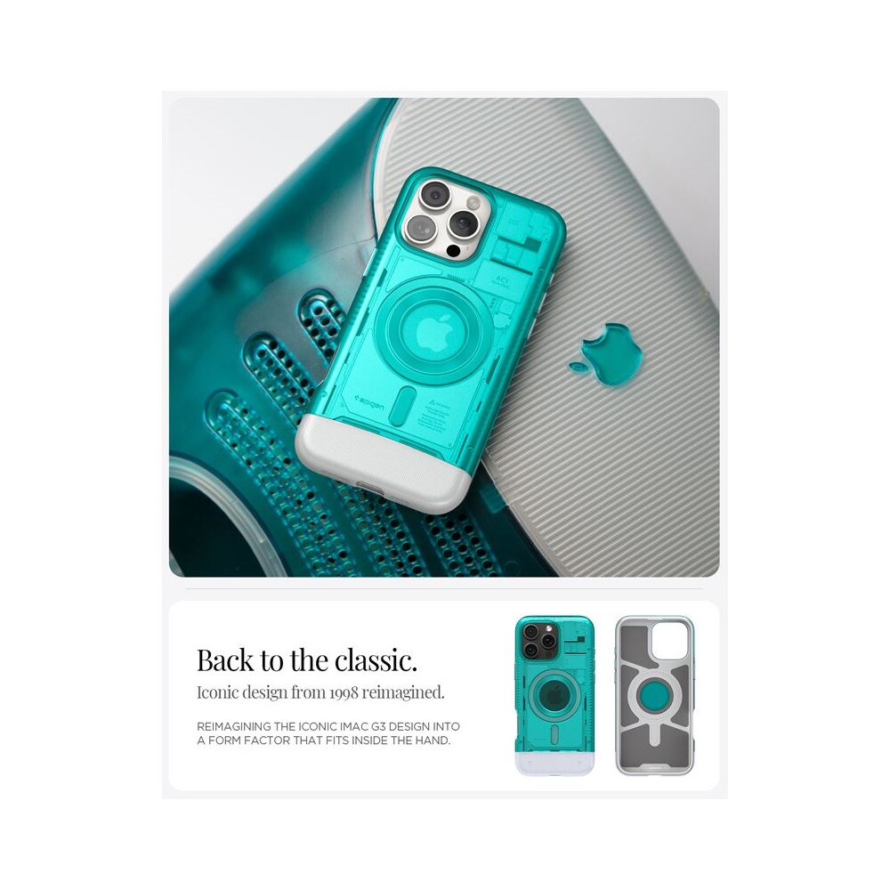 Spigen-Classic-C1-MagSafe-kryt-iPhone-16-Pro-bondi-blue