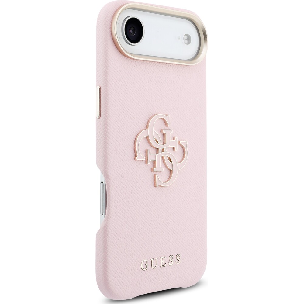 Guess-PU-Resin-Logo-kryt-iPhone-Air-ruzovy