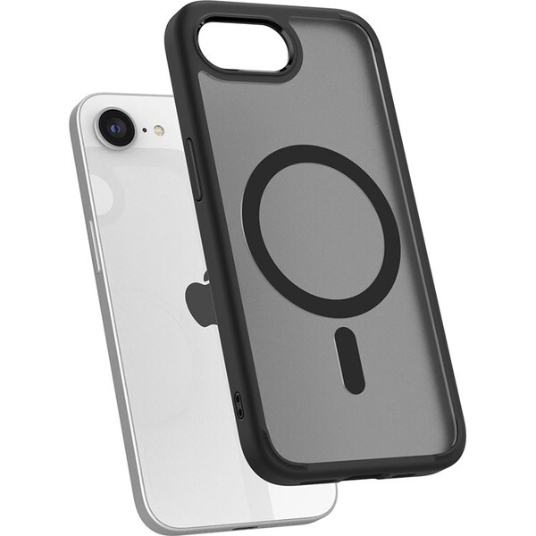 Spigen-Ultra-Hybrid-MagSafe-kryt-iPhone-17e-16e-frost-black