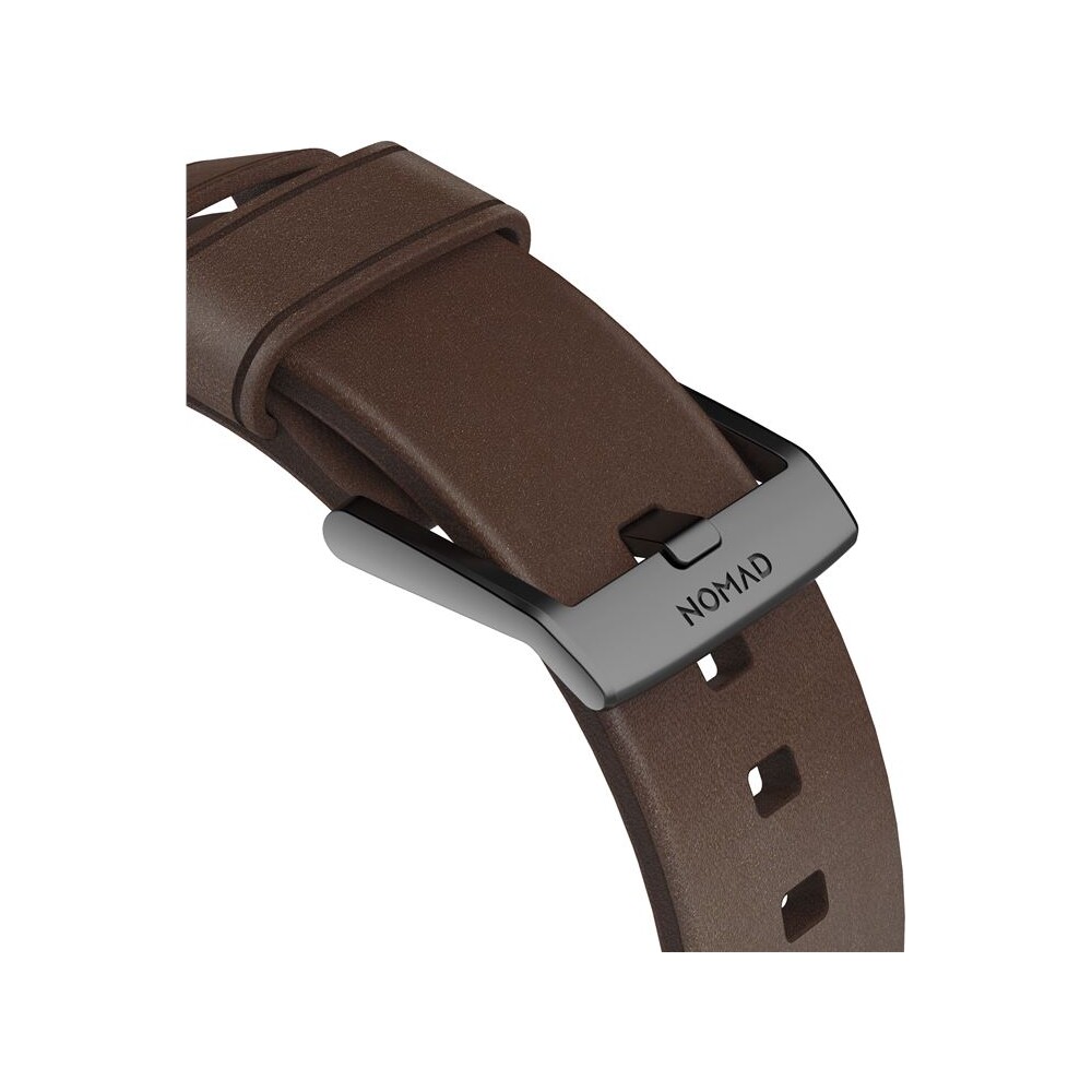 Nomad-Modern-kozeny-reminek-Apple-Watch-49-45-44-42-mm-hneda-cerna