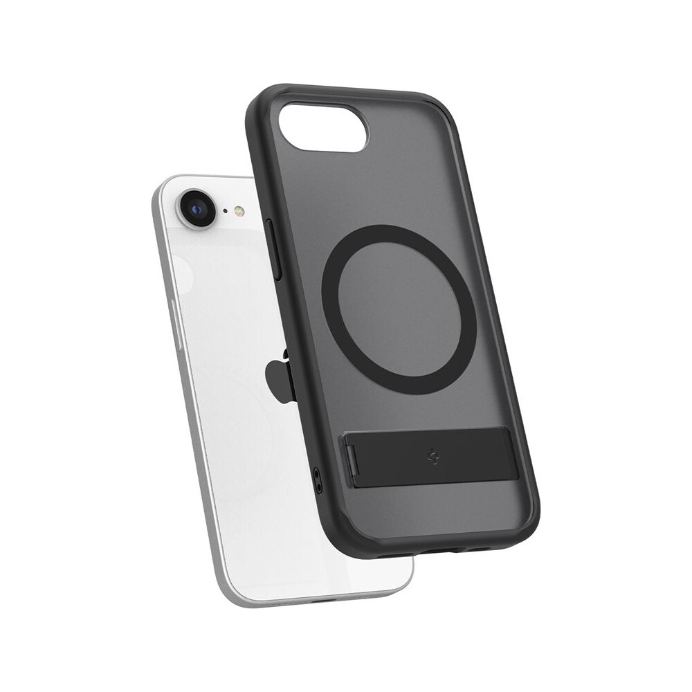 Spigen-Ultra-Hybrid-S-MagSafe-kryt-iPhone-17e-16e-frost-black