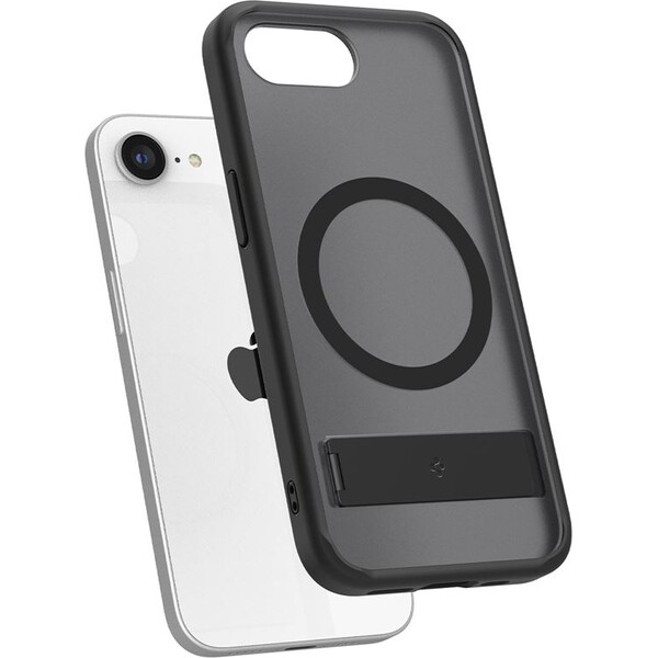 Spigen-Ultra-Hybrid-S-MagSafe-kryt-iPhone-17e-16e-frost-black