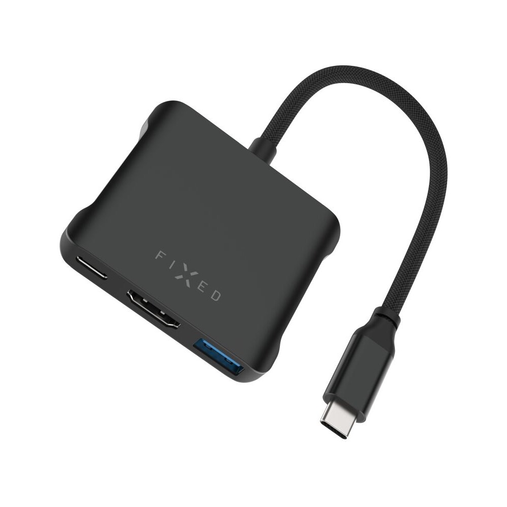 FIXED-HUB-Quadri-hlinikovy-USB-C-hub-pro-notebooky-140W-PD-3-1-vesmirne-cerny