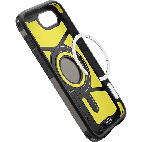 Spigen-Tough-Armor-MagSafe-kryt-iPhone-17e-16e-sedy