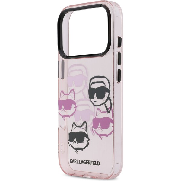 Karl-Lagerfeld-IML-Multi-K-CH-Heads-Zadni-Kryt-pro-iPhone-17-Pro-ruzovy