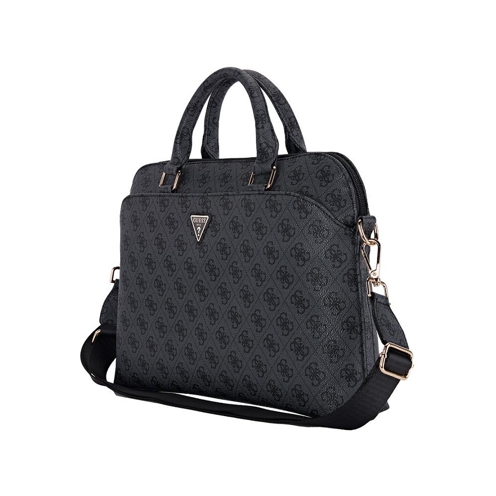 Guess-PU-4G-Triangle-Logo-taska-na-notebook-13-15-cerna