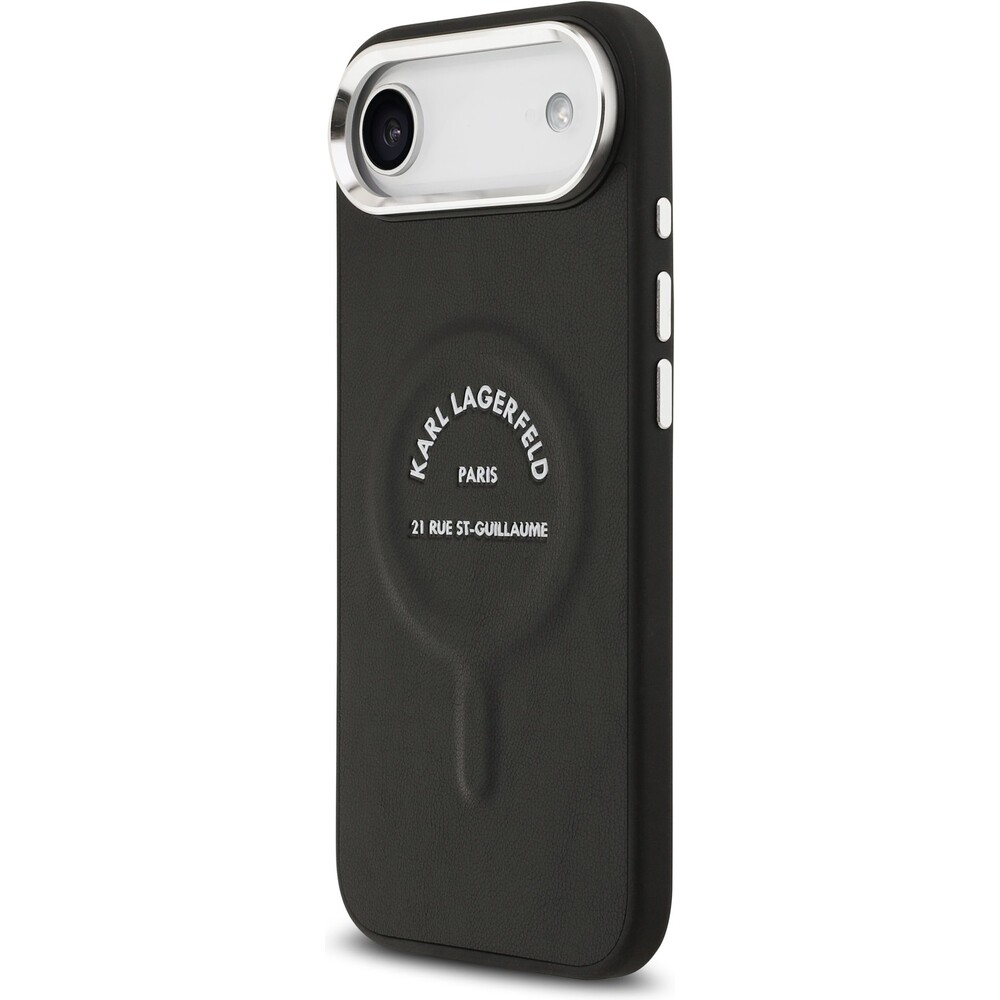Karl-Lagerfeld-PU-RSG-Logo-MagSafe-kryt-iPhone-Air-cerny