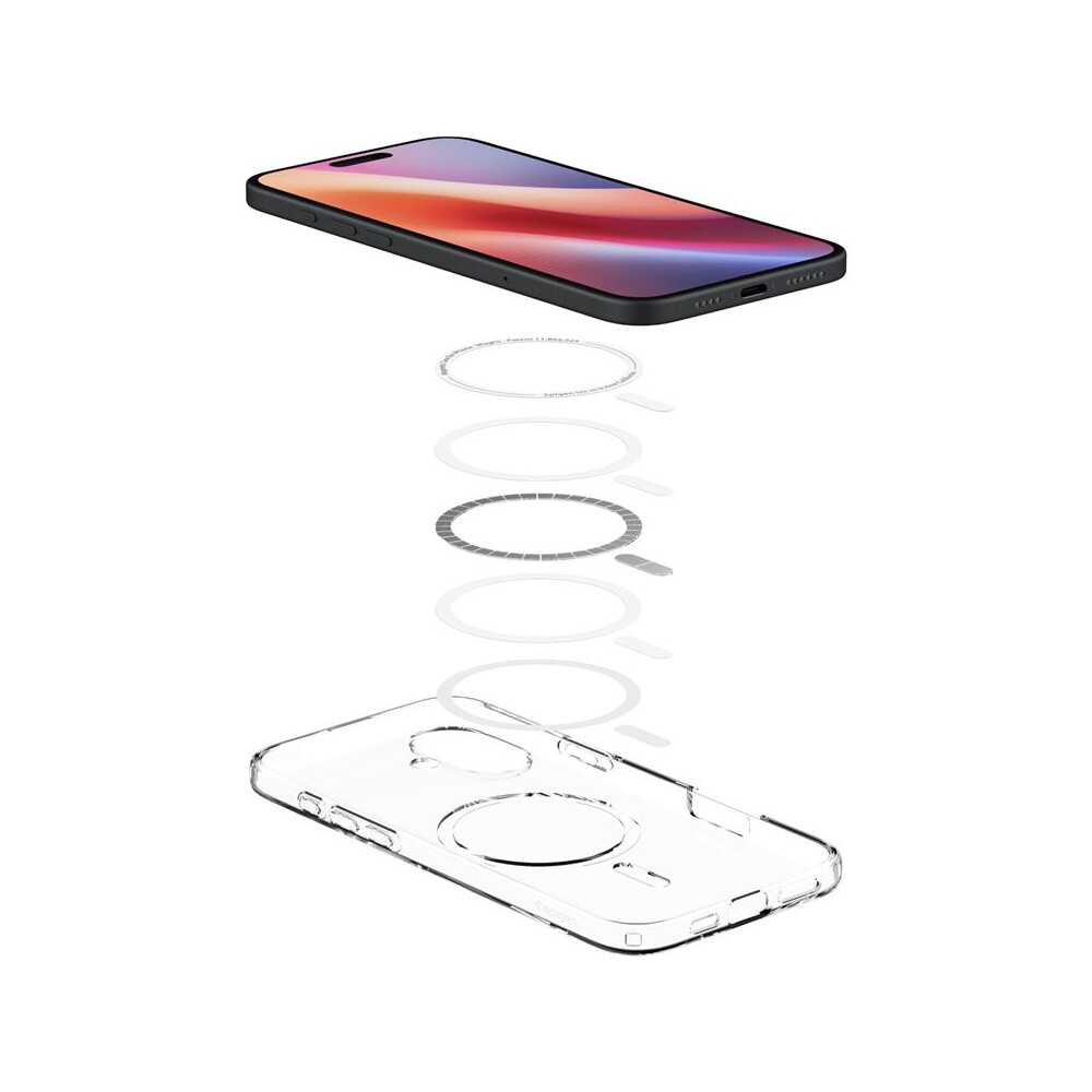 Spigen-Liquid-Crystal-MagSafe-kryt-iPhone-16-crystal-clear