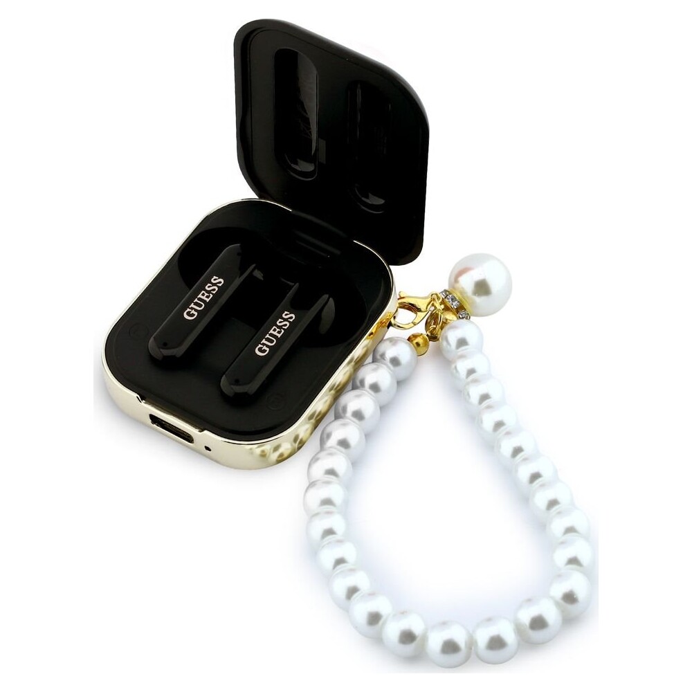 Guess-Pearl-Strap-TWS-bezdratova-sluchatka-cerna