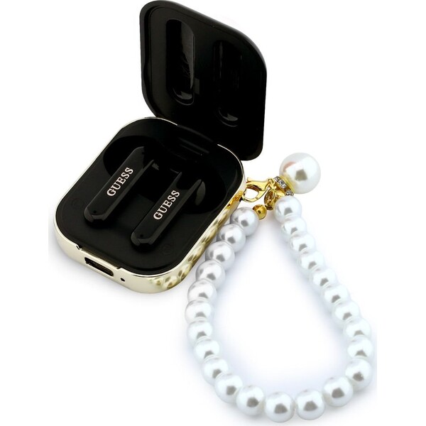 Guess-Pearl-Strap-TWS-bezdratova-sluchatka-cerna
