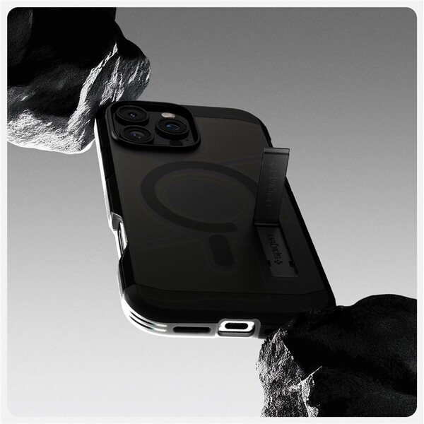 Spigen-Tough-Armor-MagSafe-kryt-iPhone-16-Pro-Max-frost-black