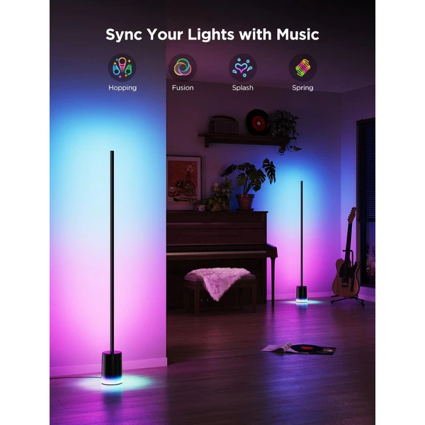 Govee-Floor-Lamp-2-Matter-RGBICWW-Smart-lampa-ovladac