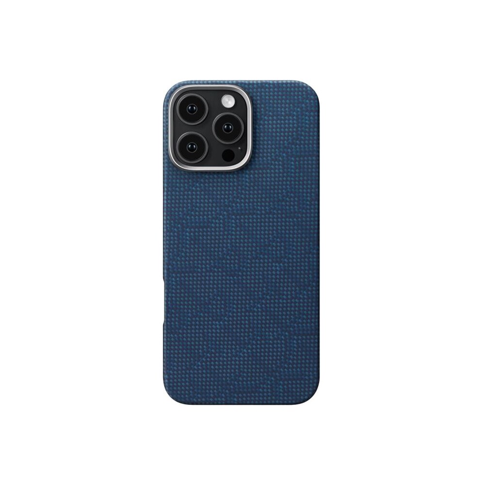 Pitaka-Tactile-Woven-Case-kryt-iPhone-16-Pro-Max-PTK-Dark-Blue
