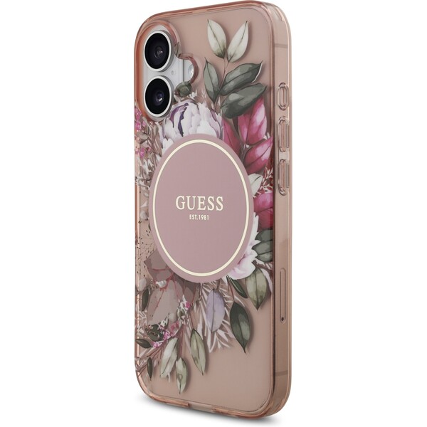 Guess-IML-Flowers-Strap-MagSafe-kryt-iPhone-17-ruzovy