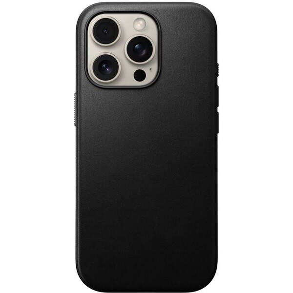 Nomad-Modern-Leather-Case-MagSafe-kryt-iPhone-16-Pro-cerny