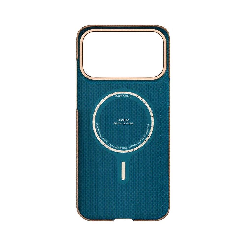 Pitaka-Ultra-Slim-Case-MagSafe-kryt-iPhone-17-Pro-Golden-Glint