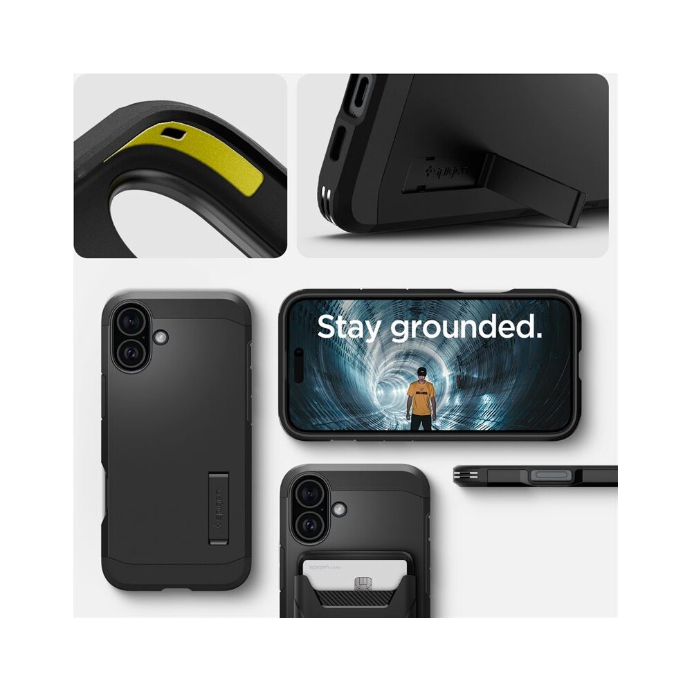 Spigen-Tough-Armor-MagSafe-kryt-iPhone-16-Plus-black