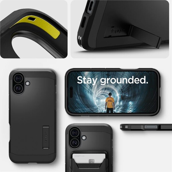Spigen-Tough-Armor-MagSafe-kryt-iPhone-16-Plus-black