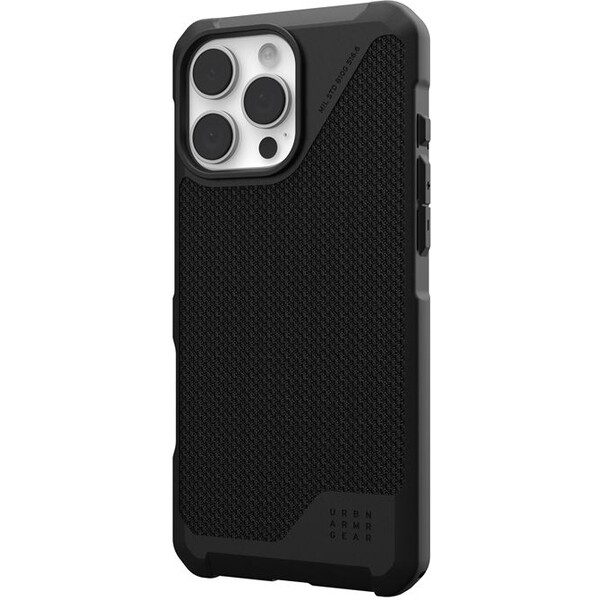 UAG-Metropolis-LT-Magsafe-Kevlar-kryt-iPhone-16-Pro-Max-cerny-