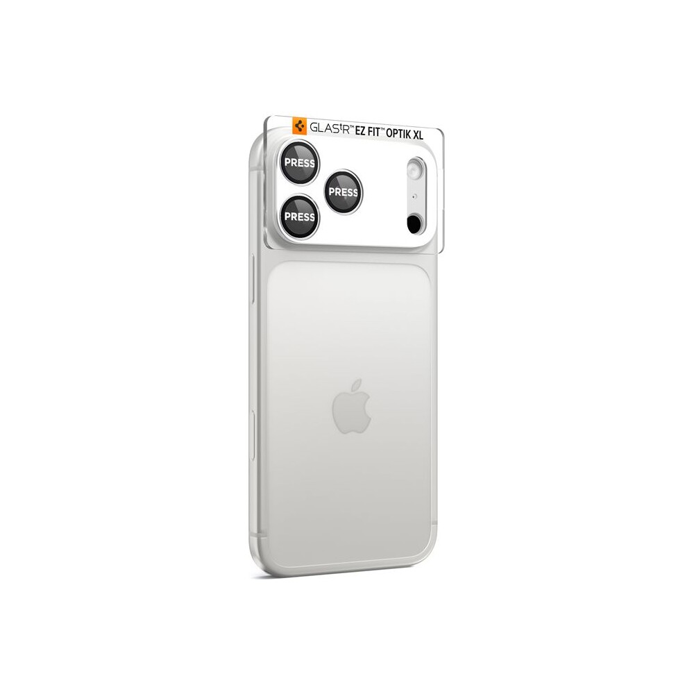 Spigen-Glass-tR-EZ-Fit-Optik-Pro-XL-sklo-na-fotoaparat-iPhone-17-Pro-stribrne